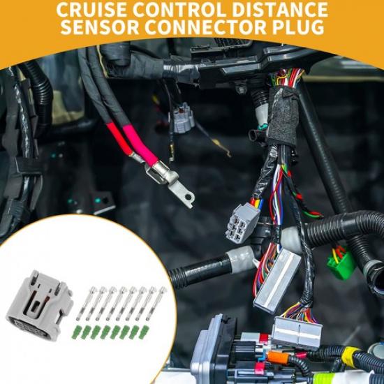 8 Pin Cruise Control Distance Sensor Connector Plug for Toyota Corolla -