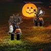Halloween Lawn Stakes Halloween Yard Stakes Outdoor Decorations 2D Acrylic Scary Outside Decor Signs For Porch Patio Backyard