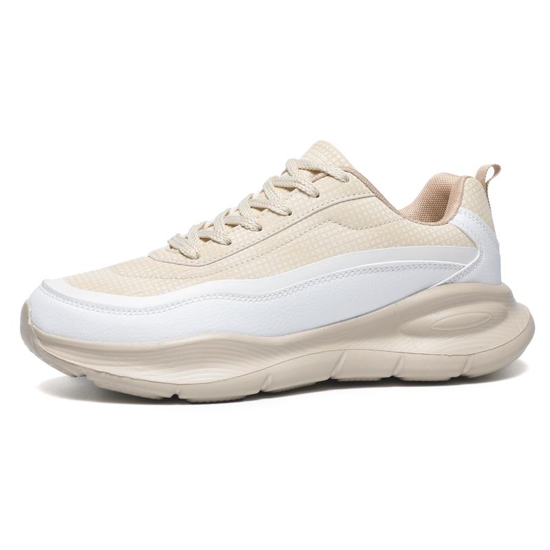 

Yuxing shoes men s running shoes EV cushion sole is light and breathable, suitable for daily running and jogging training 42 бежевий