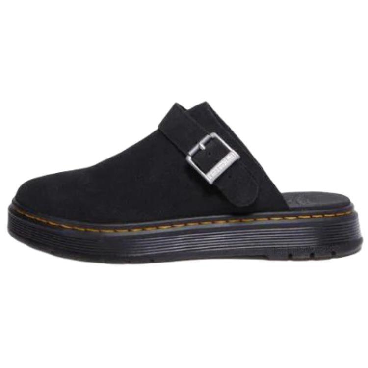 Dr. Martens Brookline Suede Mule Black Bronx Suede Unisex Sneakers 40666001