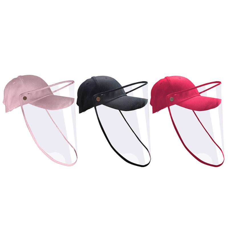 Baseball Cap protective hat for kid Face Shield Detachable Hat Anti Spitting