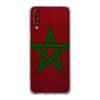 Morocco Flag Fotballtelefonveske til Samsung Galaxy A52 A50 A70 A10 A30 A40 A20S A20E A02S A12 A22 A72 A32 5G A04s Klart deksel