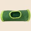 Foldable Velvet Cat Tunnel with Fun Ball Holes, Suitable for Small Pets Cat Tunnel