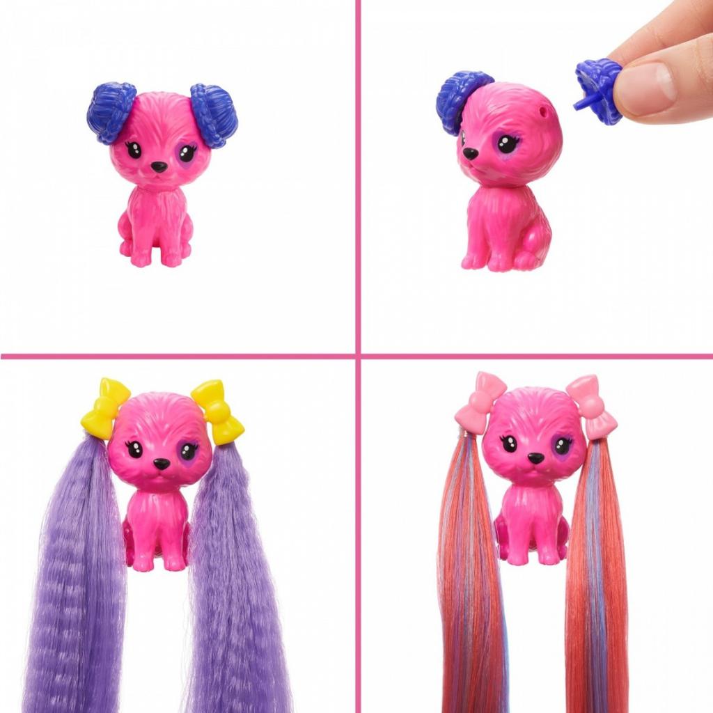 Lalka BARBIE COLOR REVEAL Imprezowe stylizacje Fioletowa 
