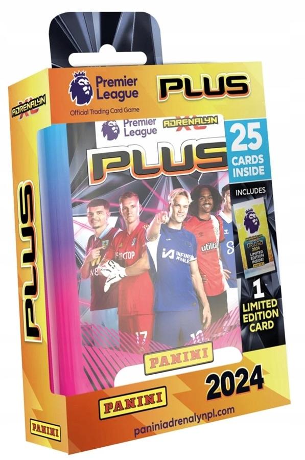 Panini Premier League 2024 plus Adrenalyn Dose Beutel 25 Karten / limitiert