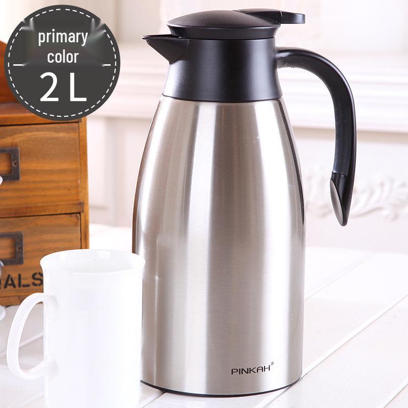 Pinjiajia Stainless Steel Insulated Thermos Flask: Large Capacity for Home or Office