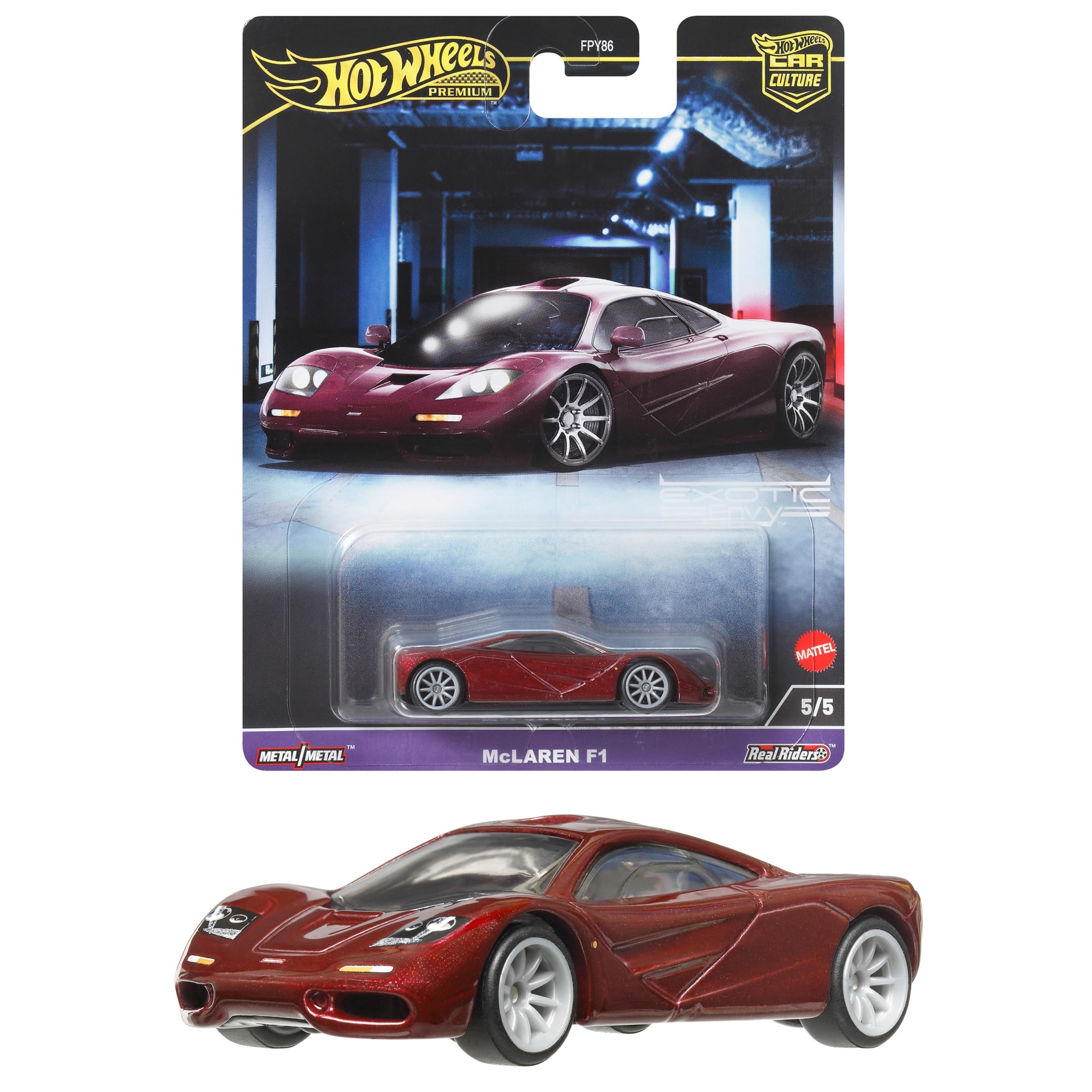 Hot Wheels Car Culture Exotic Envy McLaren F1