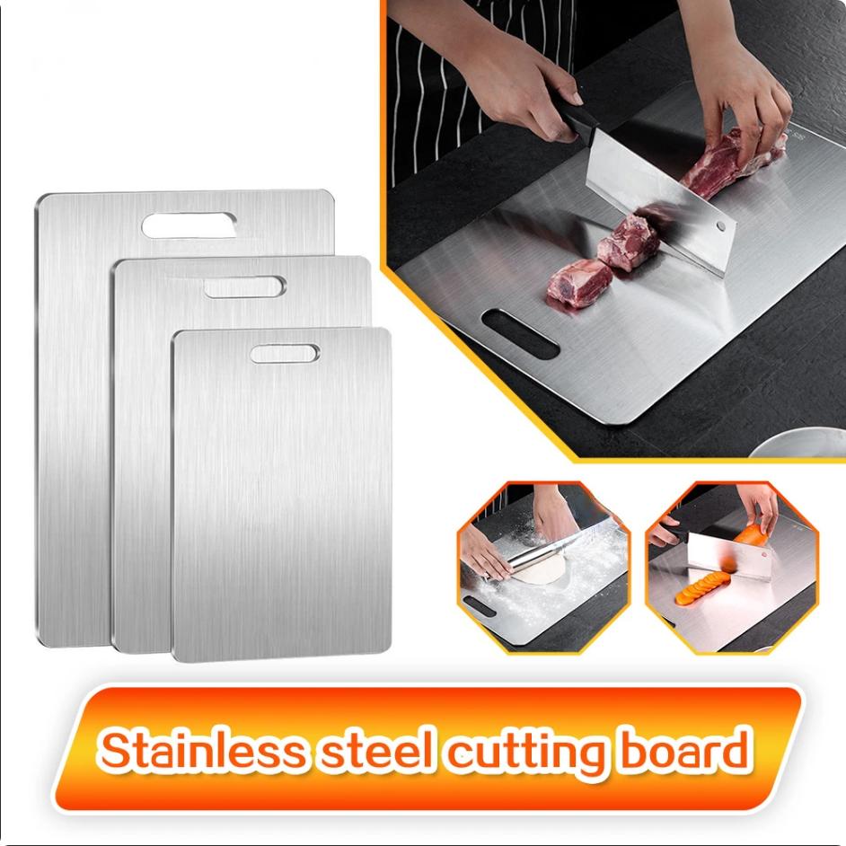 Stainless Steel 316 Thickened Cutting Board Cut Vegetables Meat Chopping Board Cooking Tools Anti-mold Cutting Boards Mats