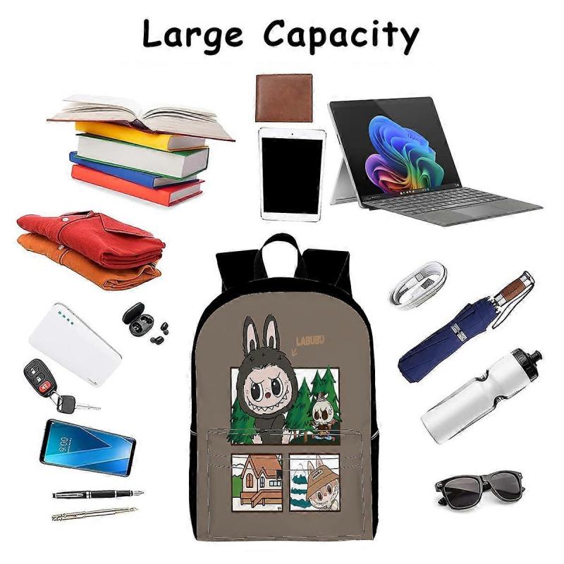 Backpack, with Multiple Organizational Compartments, Fits 15.6 Inch Notebook, for Travel, Teen, Business Work P2384