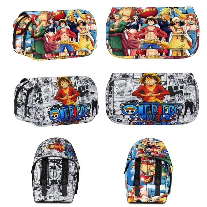 New Arrival! One Piece Cartoon Pencil Case For Students Durable Polyester Material