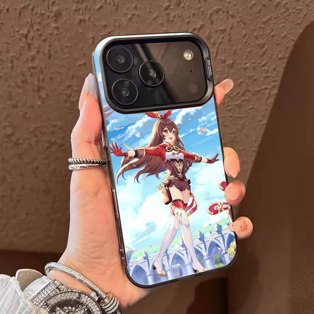 

A-Amber wallpaper Phone Case For iPhone 17 16 15 14 13 12 11 Pro Max Plus Silver candy Matte Cover iPhone16se4