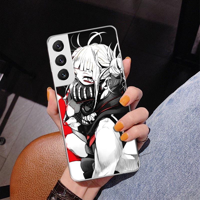 Himiko Toga Waifu Anime Phnoe Case for Samsung Galaxy S26 S25 Edge S23 S24 Ultra S22 Plus S21 S20 FE Unique Cover Soft Coque Gal