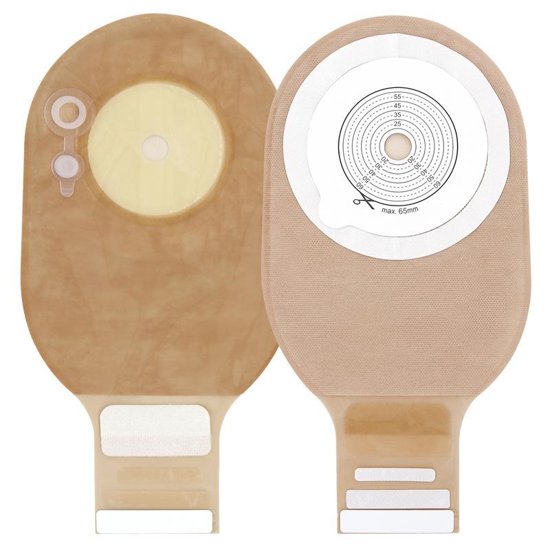 Sacche Colostomia Monopezzo Drenabili 60Mm Foro Sacca Stomia Per Stoma Chiusura A Clip Sacca Colostomia