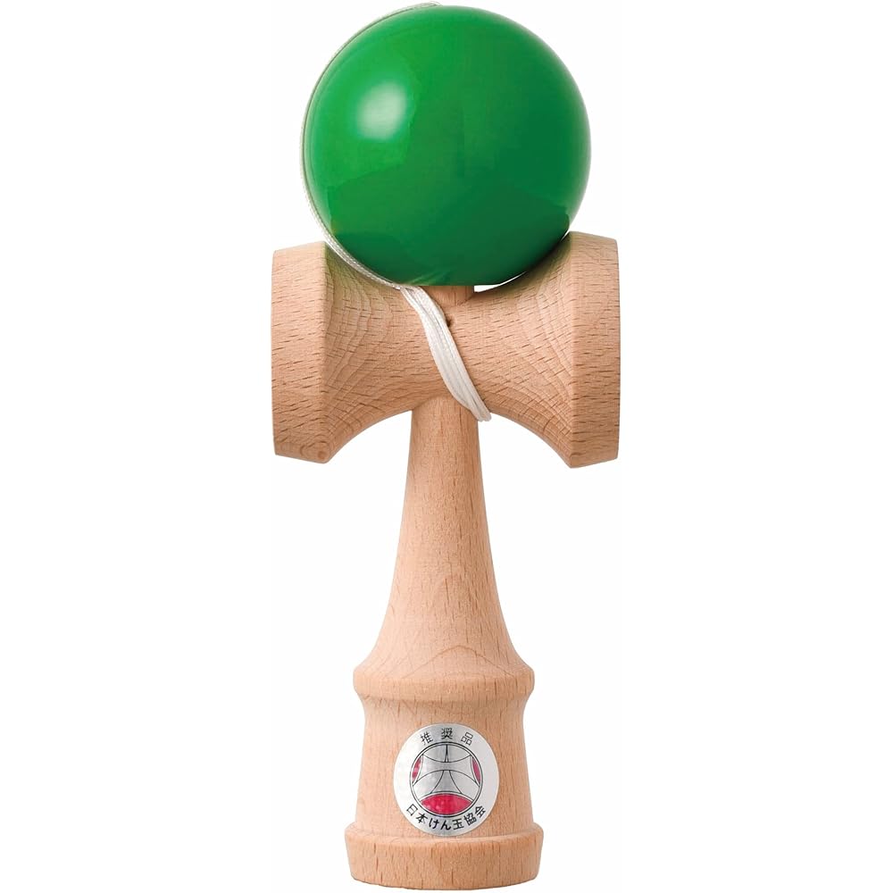 Gentosha Kendama Beginner Edition Green One Size 479105