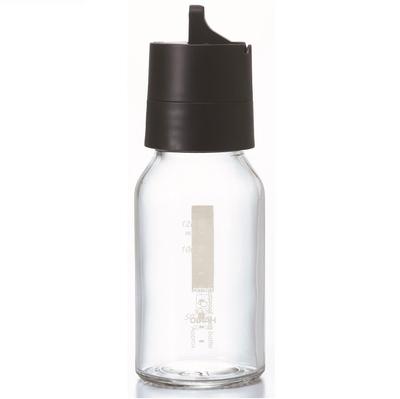 HARIO Sosluk Tek Dokunuş Şişe, 120ml, Siyah, ODB-120-B