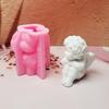 Silicone Molds Baby Little Boy Plasters Molds Casting Molds Ornament Molds Epoxy Resin Molds Craft Supplies
