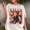 Tyler Joseph Retro Portrait Printed Womens Tshirt Singer Theme Top SpringSummer Pure Cotton Unisex Short Sleeve Tshirt