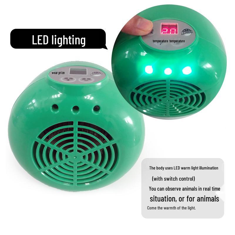 Farm Brooding Incubator: Chicken Coop & Pet Heating Lamp for Reptiles