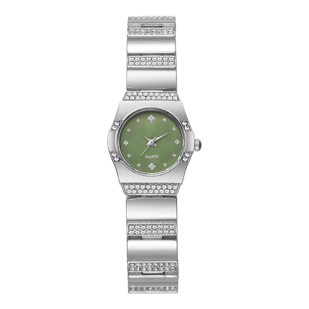 

Роскошные женские кварцевые часы со стразами, модные наручные часы с маленьким циферблатом и стальным ремешком для девушек, часы Reloj Mujer