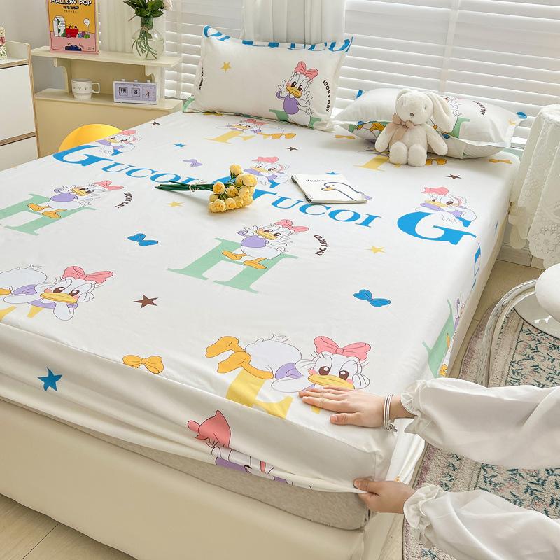 Foreign trade single product ins wind mattress three-piece set simple bedspread single piece Simmons mattress protective cover non-slip fixed