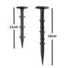 50Pcs Ground Nail Greenhouse Film Fixed Stakes Sunshade Net Tent Camping Windproof Weed Cloth Anchoring Ground Peg 11/16cm