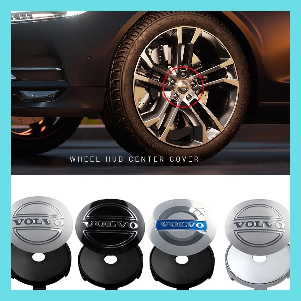 4pcs 56/60mm Volvo Wheel Center Cap Hub Cover Badge Emblem Sticker Car Accessories For Volvo S40 S60 S80L XC60 XC90 V40 V60 V50