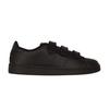 Childrens/Kids Leyton Leather Hook and Loop Flat Trainers