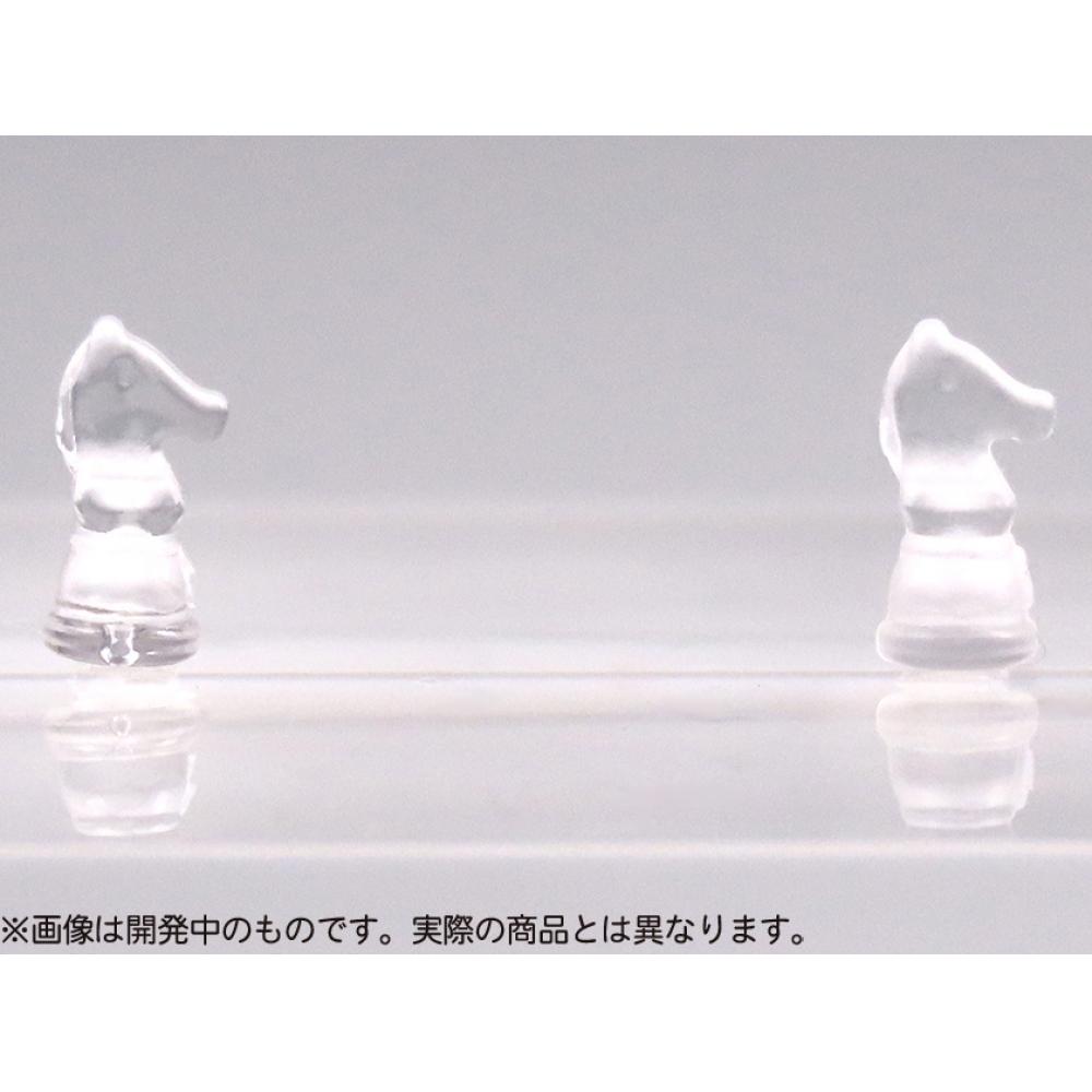 Puripura 1 12 Chess With Puripura Figures  Clear X Black 