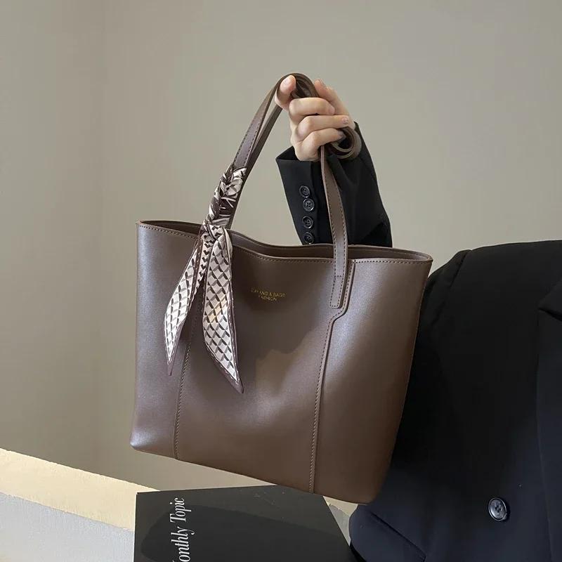 Retro Bag for Women New Popular Style This Year Versatile Large Capacity Single Shoulder Bag Paket