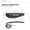EMIW1 Car 360° Auxiliary Rain Eyebrow Mirror Wide Angle HD Glass For Skoda Octavia Rapid Kodiaq Karoq Fabia Kamiq Superb Derivative
