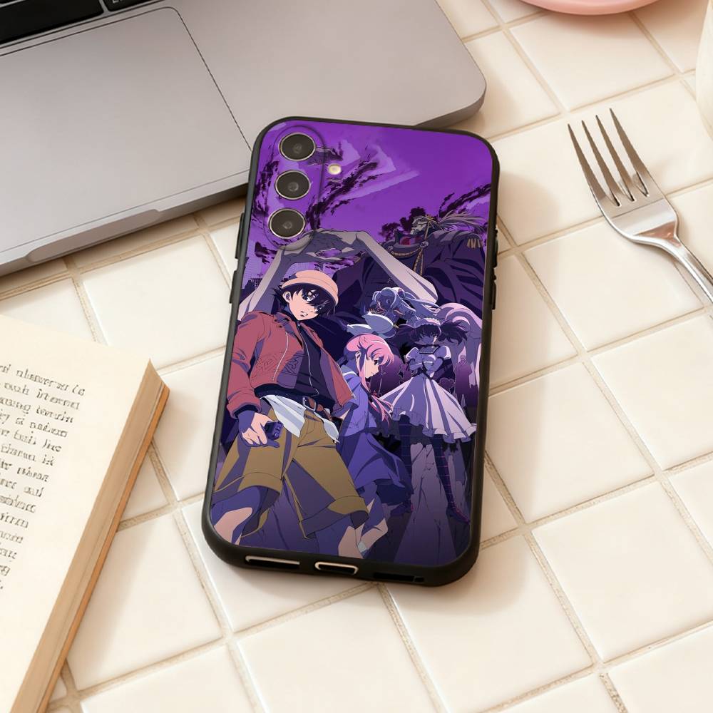 The F-Future Diary Anime  phone Case For Samsung Galaxy A73,A72,A71,A70,A53,A52,A51,Others Soft Black Shell