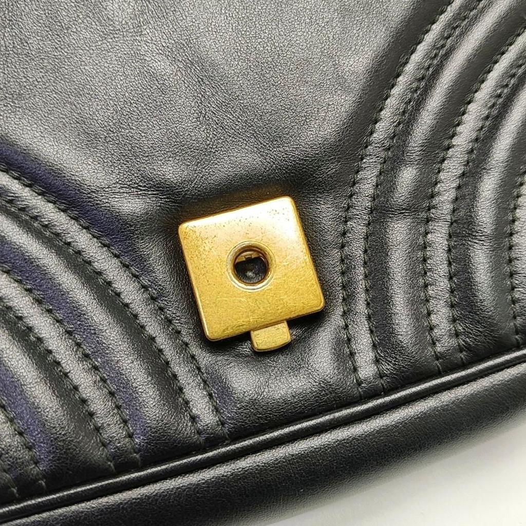 [Pre-Owned] Gucci GG Marmont Matelassé Mini Bag 'Black' - Very Good #1LJ7S3H