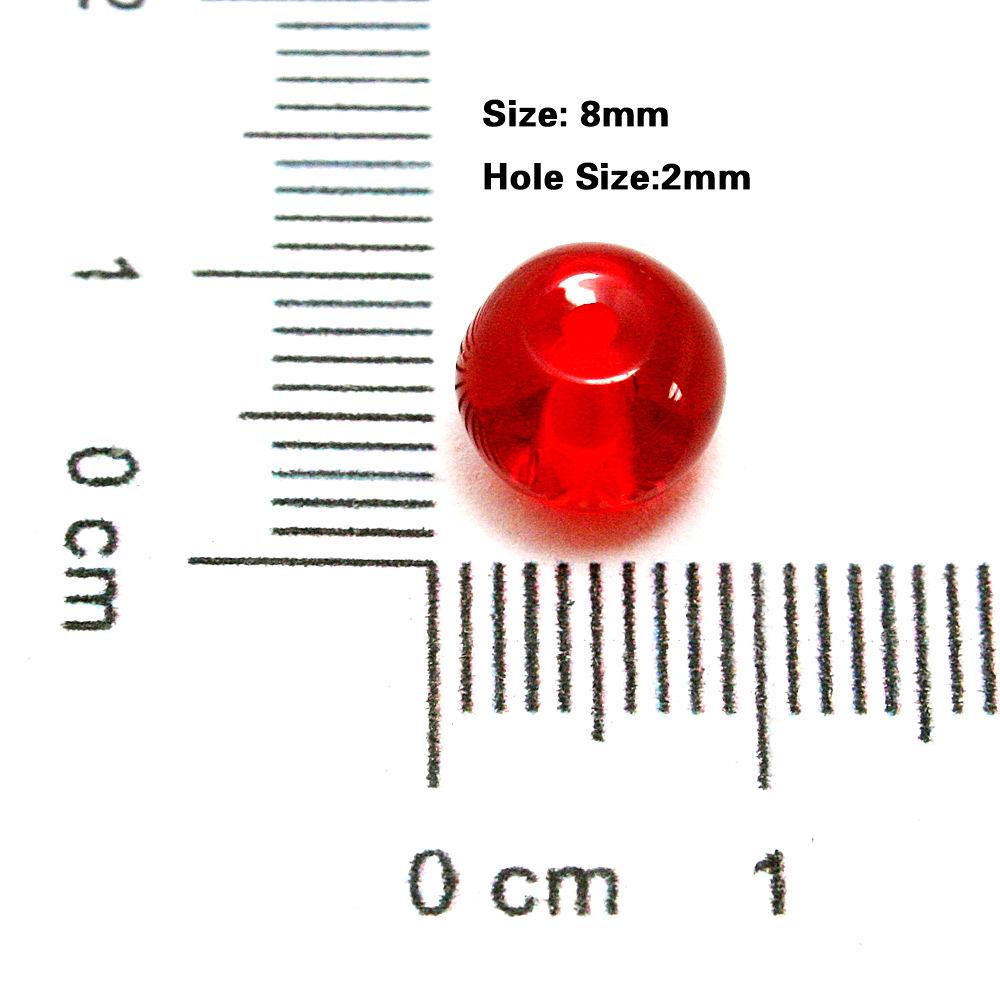 Faceted Glass Crystal Beads - 4/6/8/10/12mm Round for DIY Jewelry Making