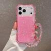 Flash Powder Resin 3IN1 Glitter Shockproof Case For iPhone 17 16 15 14 13 12 Pro Max Plus Magsafe Wireless Charging Cover