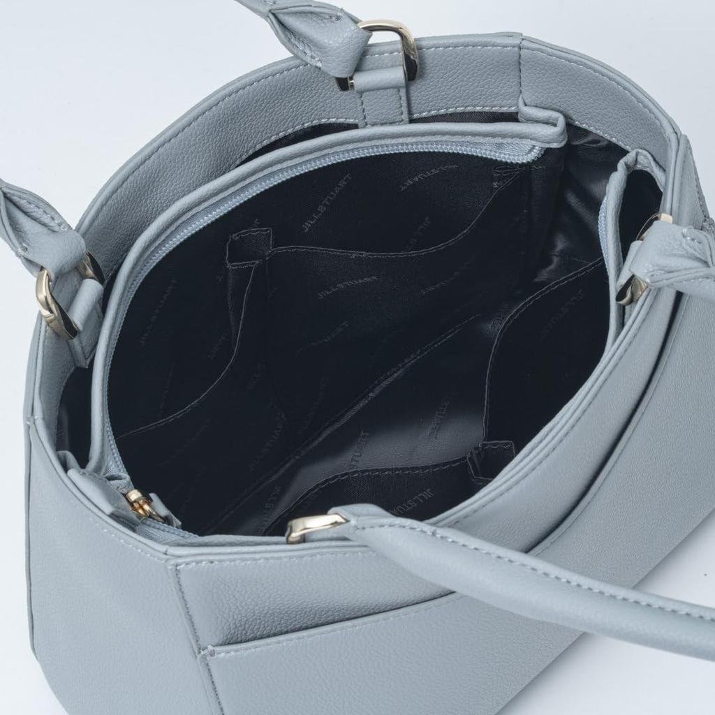 Tote Bag Handbag with and Long Shoulder Strap JSLH6AH1 [Jill Stuart] 2-Way [Misty] Women's Ribbon, Elegant,