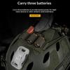 Outdoor Training Lanyard Adjustable Tactic Helmet Batteries Fixed Strap Hook Loop Battery Holder For Night View Devices Fasten