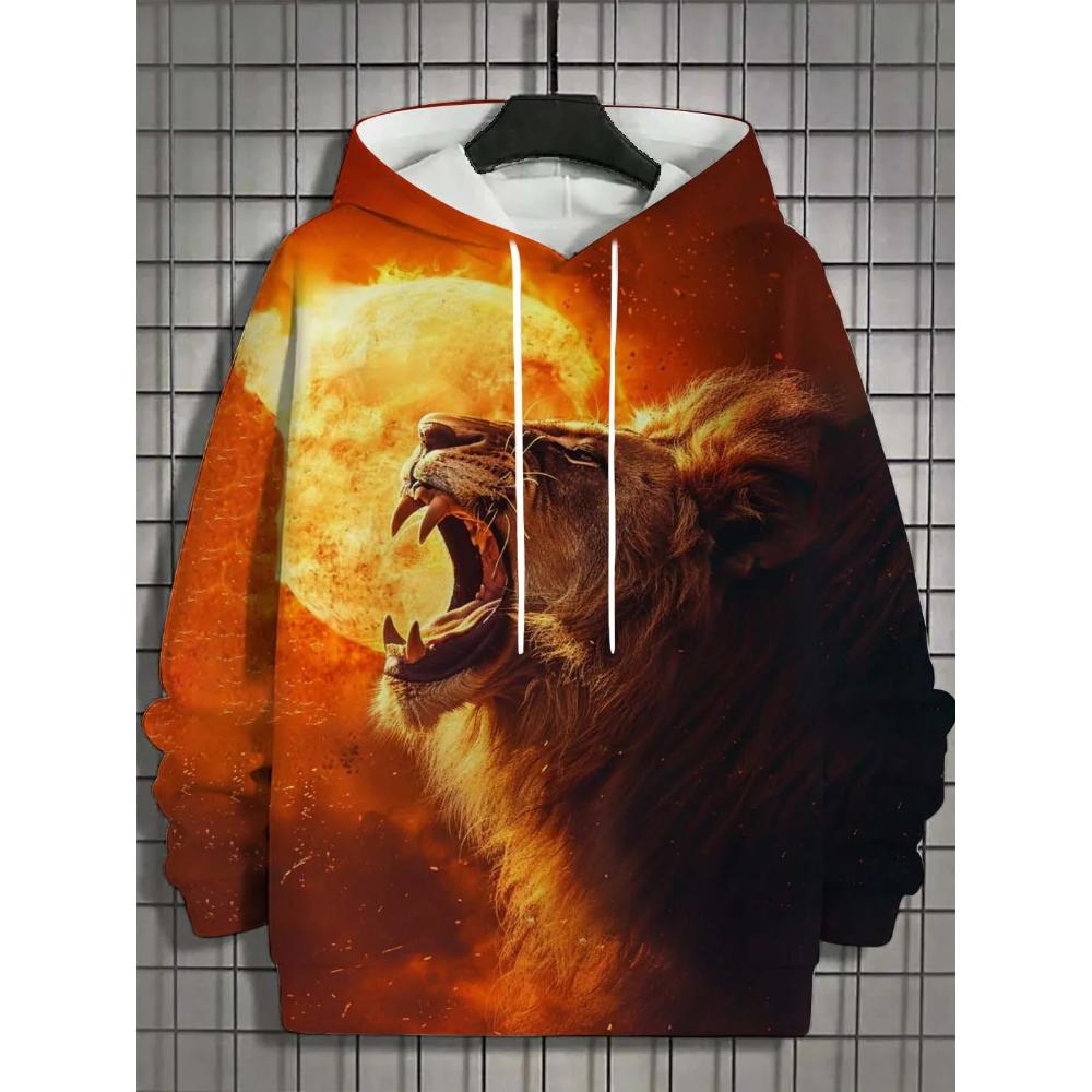 Comfortable Versatile Sweatshirt Casual Loose Men's Simple Hoodies Sweatshirts Men’s