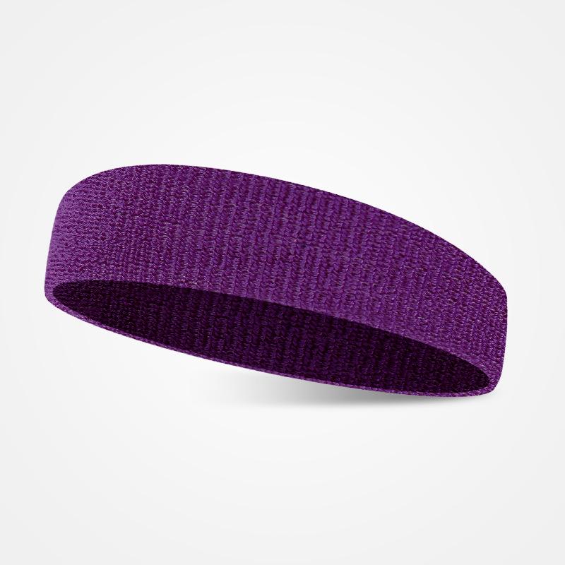Customizable Logo Sport Sweatband: Embroidered Headband for Men and Women, Ideal for Fitness, Running, and Fashion.