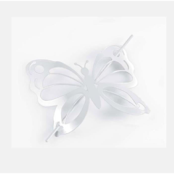 1 Embrasse Broche Farfalina Blanc