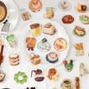 JIAMEI 50pcs/pack Sweet Collection Series Kawaii Toast Dessert Scrapbooking Stickers DIY Handmade Decoration Stationery Stickers