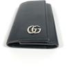 GUCCI 435305 GG Marmont GG logo 6P Key ring 6 points key Key Case Leather Black