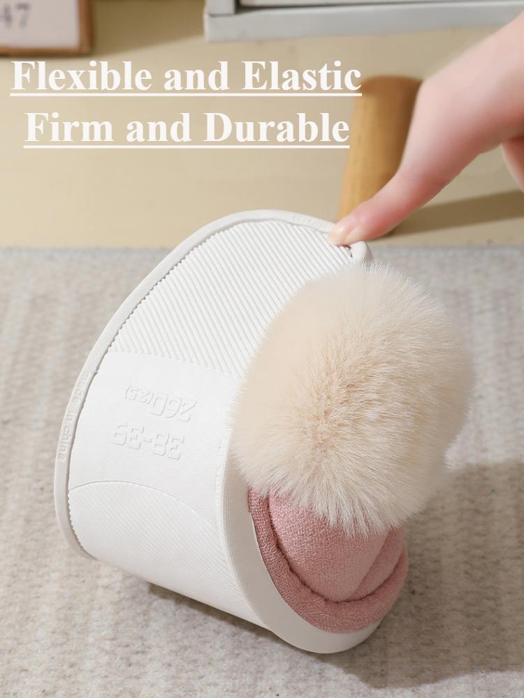 Woolen Home Slippers, Indoor Warm Slippers, Cotton Slippers