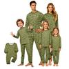 Familien-Passendes Bedrucktes Set mit Langarm-Oberteil und Hose - Lässig Bequem für Eltern und Kind