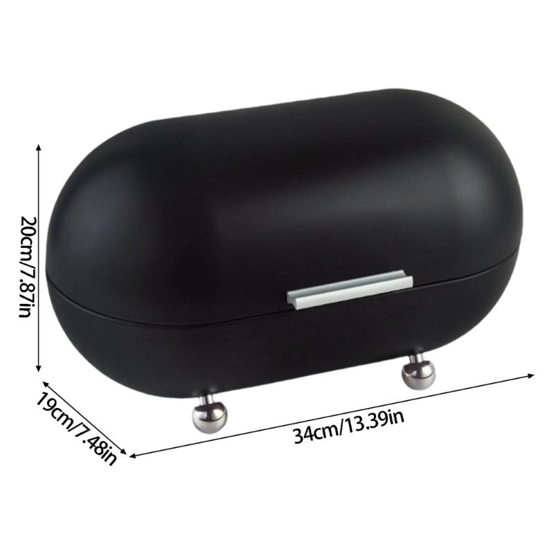 High Quality Bread Organizers Boxes With Rusts Proof Coating Storage Container Perfect For Storing Snacks And Baked Goods