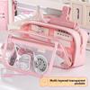 Style Small Capacity Pencil Case With Durable Fabric For Students Girls