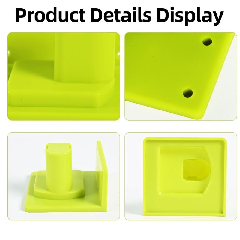 Tool Mount Holder Plastic Wall Mount Electric Tool Compatible Heavy Duty Battery Dock Holder Hanger for 18V Battery