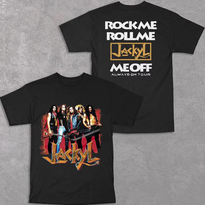 Vintage Style 90's Jackyl Rock Me Roll Me Jackyl Me Off Graphic Tour Unisex Tshi