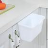 Hängender Mülleimer Platzsparend Großes Fassungsvermögen Offener Müllabfallbehälter für Zuhause Küche Badezimmer Kleine Größe Weiß