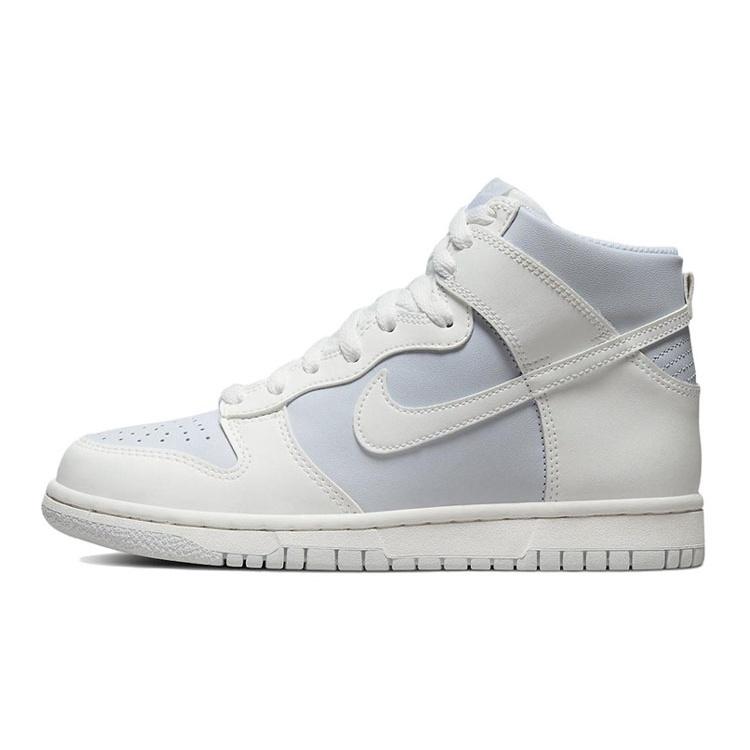 (GS) Nike Dunk High Summit White Pure Platinum Kids DB2179-107 EU 39