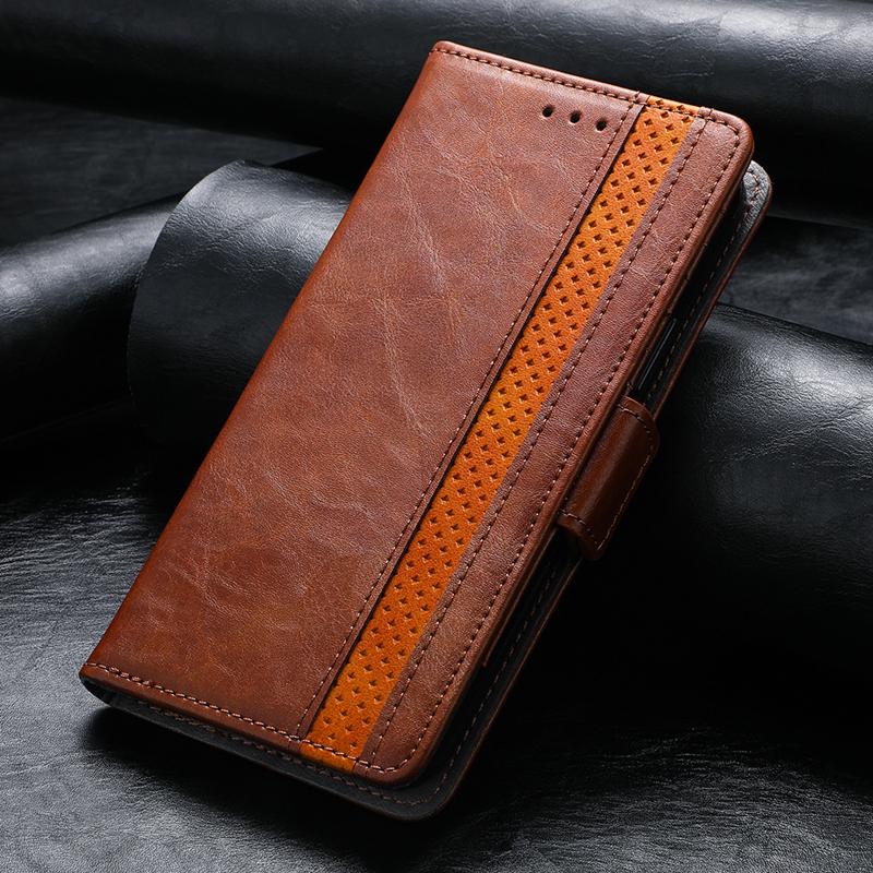 

Leather Case For OPPO Realme 8 7 6 9 10 11 Pro Plus 5 9i 8i 7i 6i 5i 6s 5s C55 C53 C21Y C25Y C3 C33 C25S C30 C35 Flip Case Cover Realme C55 кавовий